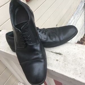 Men’s Black Giorgio Brutini Leather Dress Shoes